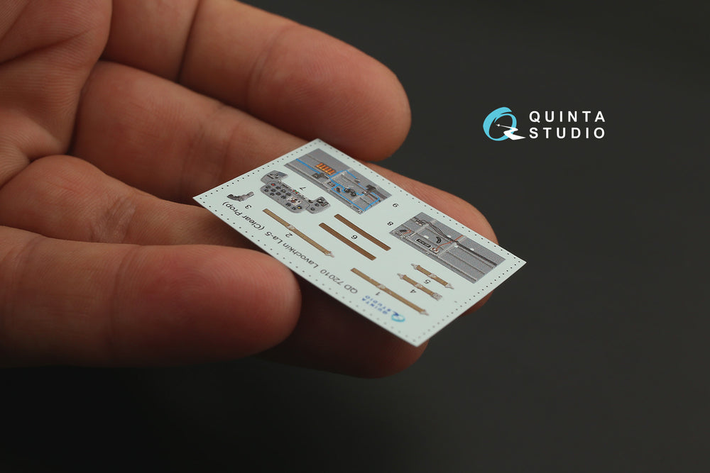 Quinta Studio QD72010 1:72 Lavochkin La-5 3D-Printed Interior Decals