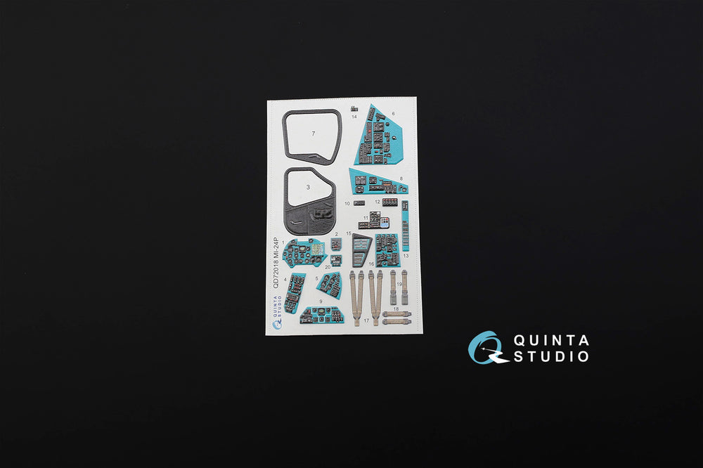 Quinta Studio QD72018 1:72 Mil Mi-24P