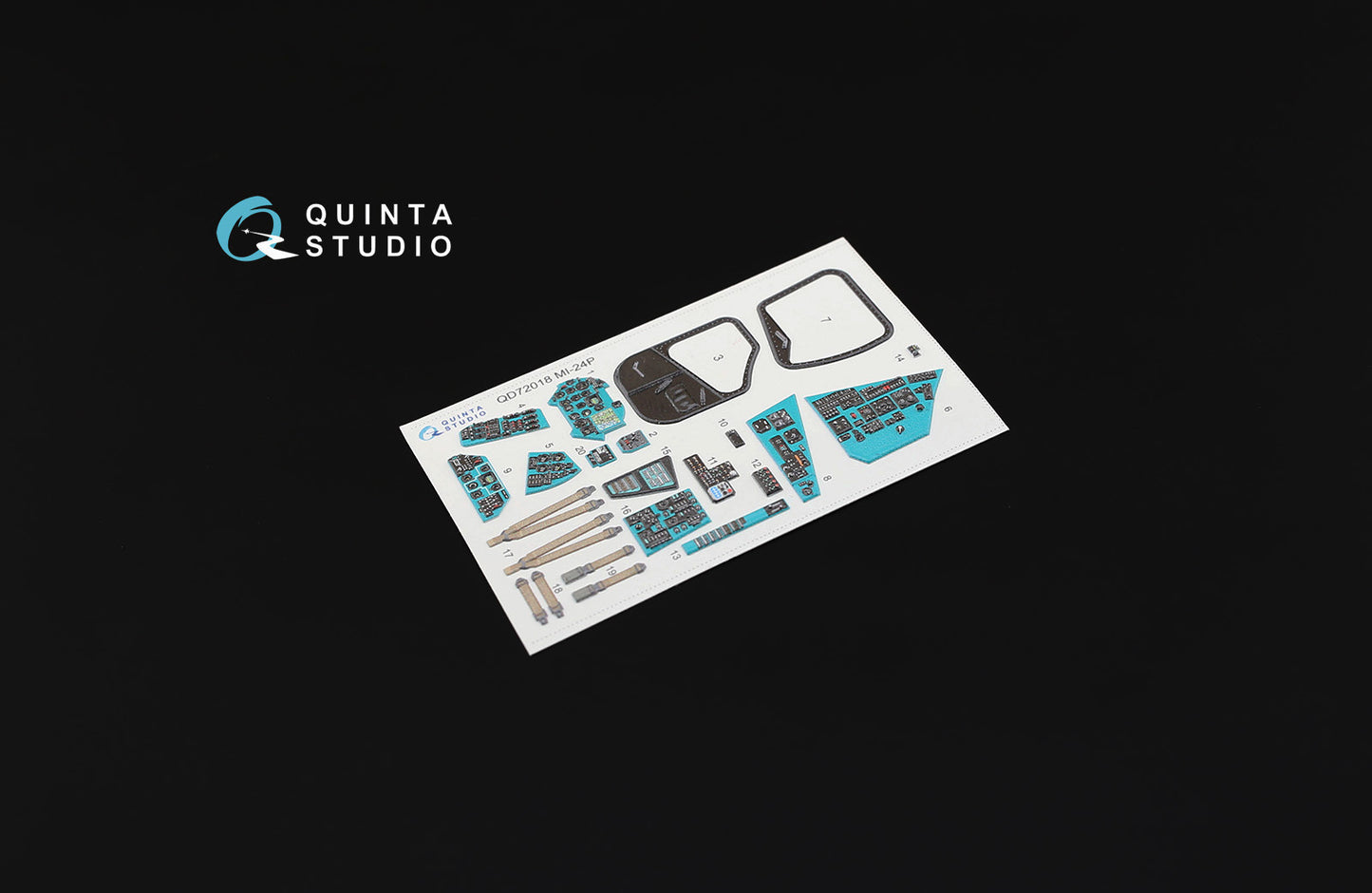 Quinta Studio QD72018 1:72 Mil Mi-24P