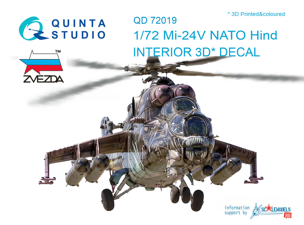 Quinta Studio QD72019 1:72 Mil Mi-24V NATO