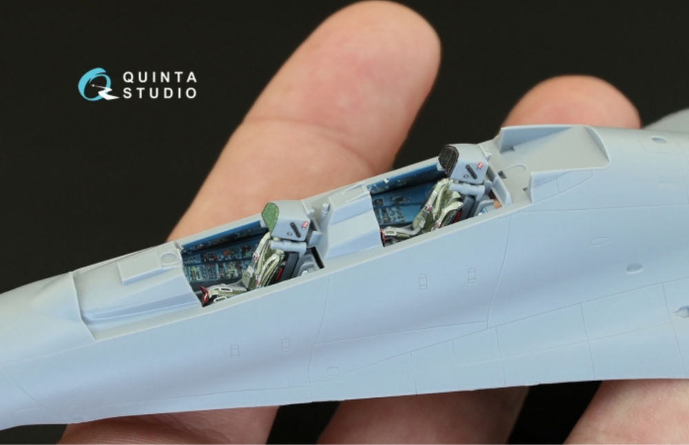 Quinta Studio QD72020 1:72 Sukhoi Su-27UB 3D-Printed Interior Decals