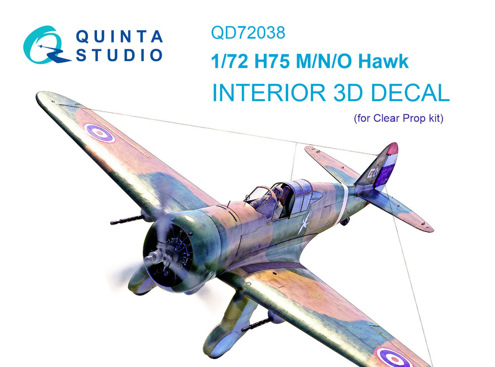 Quinta Studio QD72038 1:72 H-75M/N/O 3D Interior Decal