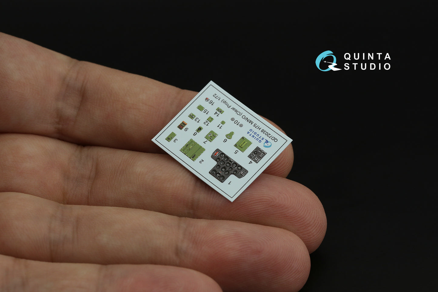 Quinta Studio QD72038 1:72 H-75M/N/O 3D Interior Decal
