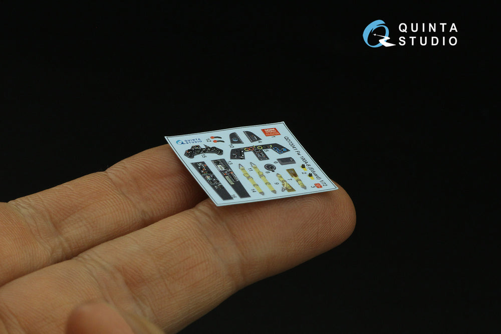 Quinta Studio QD72041 1:72 Fw-190A-8 3D Interior Decal