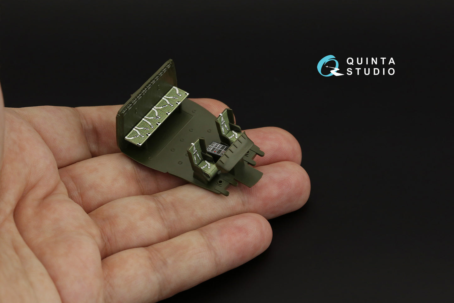 Quinta Studio QD72046 1:72 Bell UH-1B 3D-Printed Interior Decals