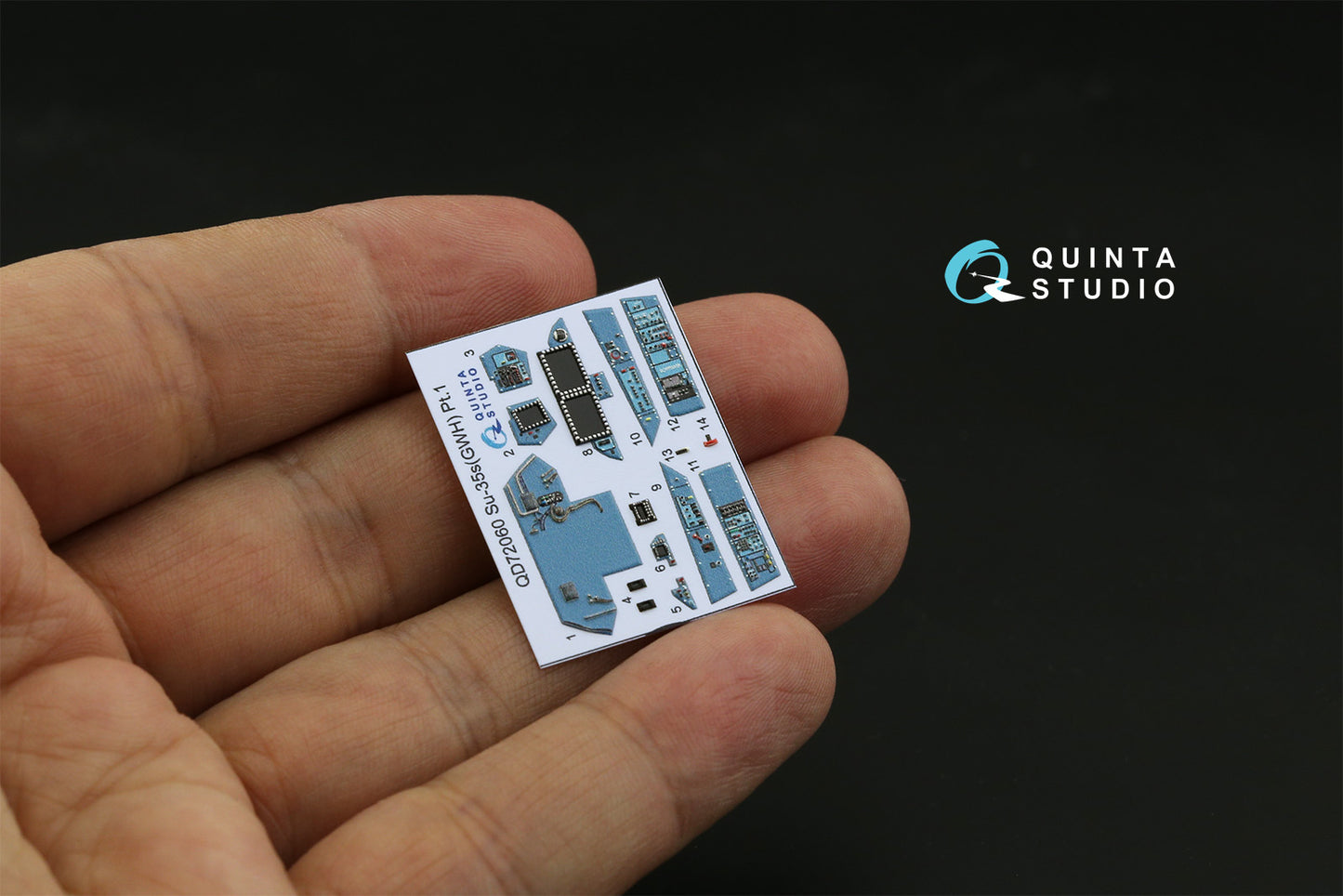 Quinta Studio QD72060 1:72 Sukhoi Su-35S 3D-Printed Interior Decals