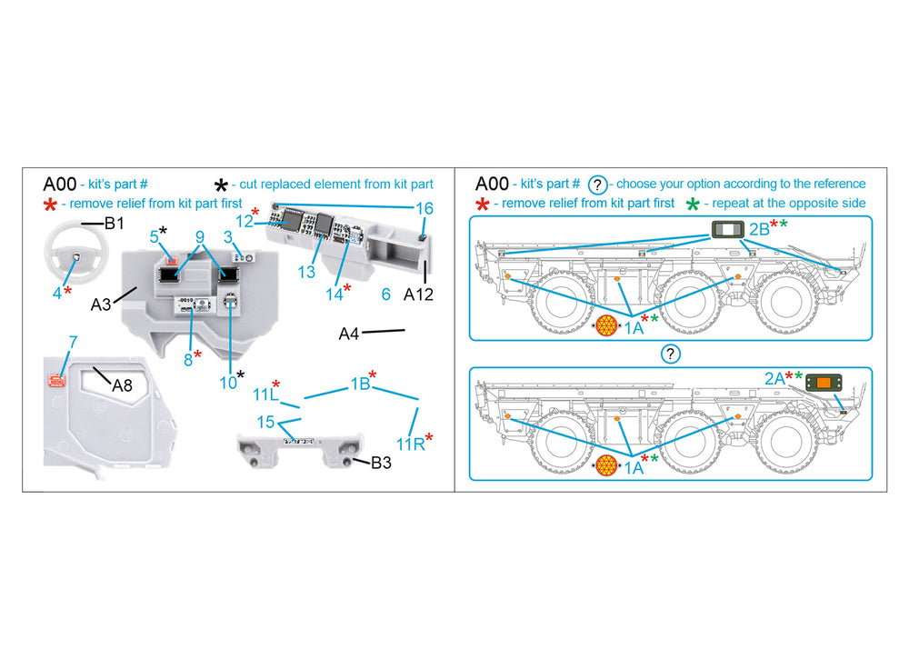 Quinta Studio QD72087 1:72 Typhoon-K 3D-Printed coloured Interior on decal paper