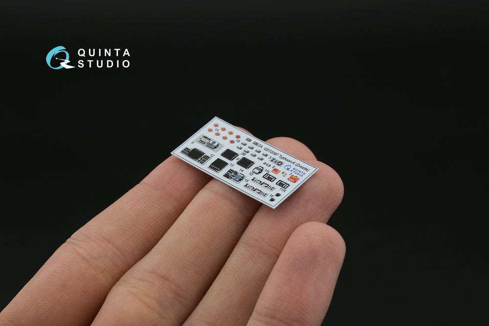 Quinta Studio QD72087 1:72 Typhoon-K 3D-Printed coloured Interior on decal paper