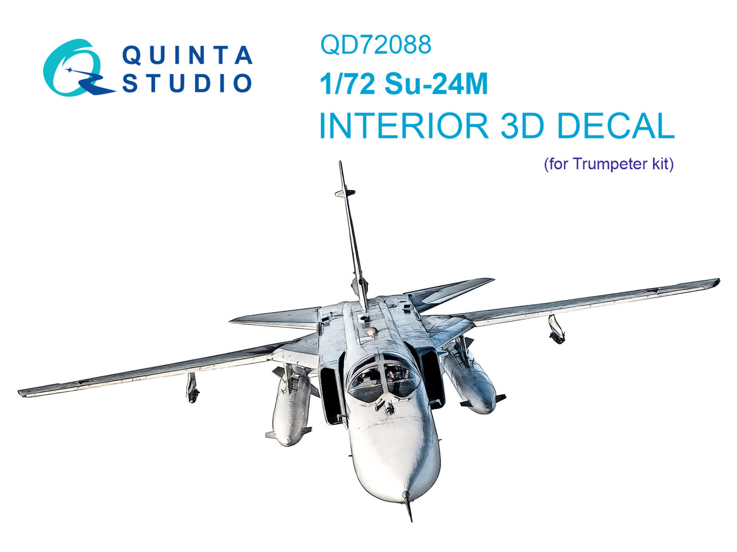 Quinta Studio QD72088 1:72 Sukhoi Su-24M 3D-Printed Interior Decals