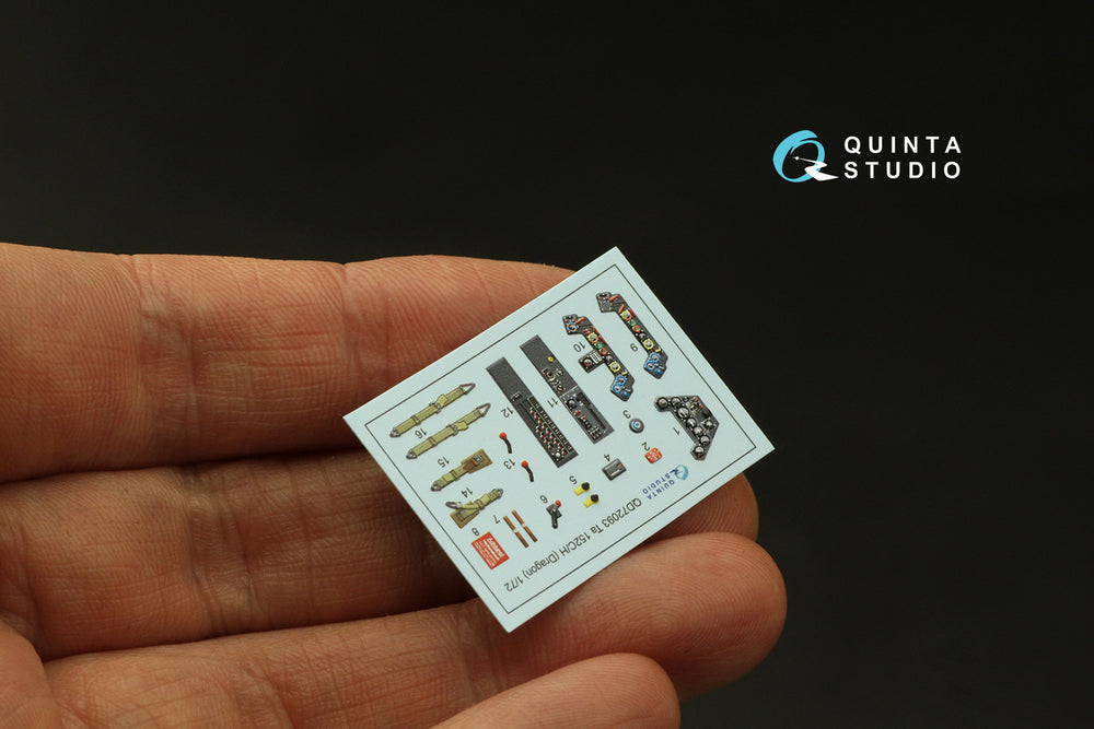 Quinta Studio QD72093 1:72 Ta-152C/H 3D Interior Decal