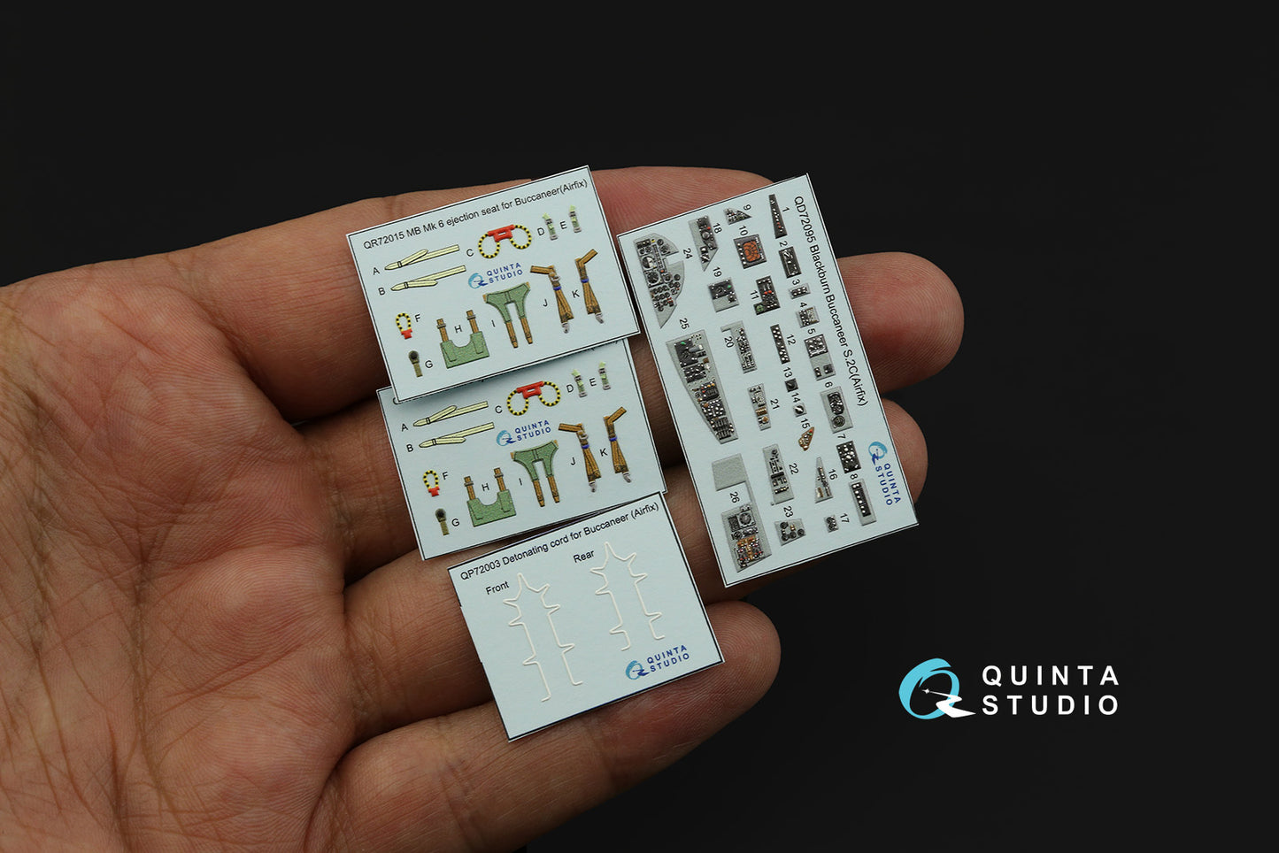 Quinta Studio QD72095 1:72 Buccaneer S.2C 3D Interior Decal