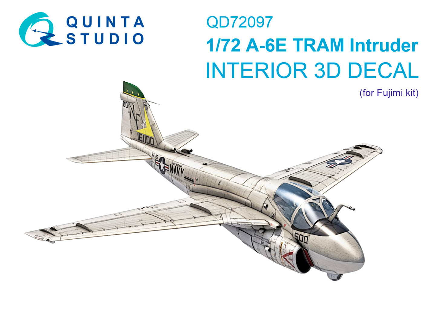 Quinta Studio QD72097 1:72 A-6E TRAM Intruder 3D Interior Decal