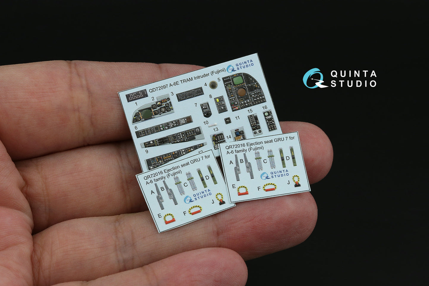 Quinta Studio QD72097 1:72 A-6E TRAM Intruder 3D Interior Decal