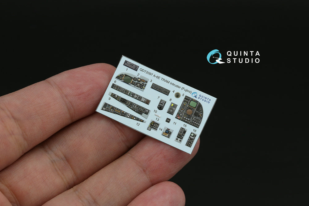 Quinta Studio QD72097 1:72 A-6E TRAM Intruder 3D Interior Decal