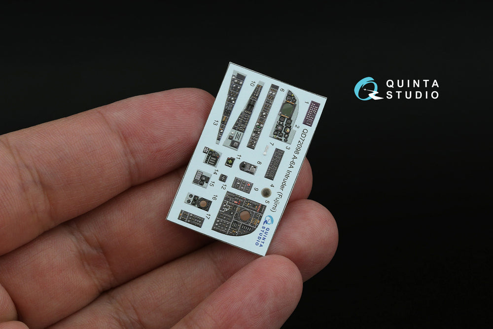 Quinta Studio QD72098 1:72 A-6A Intruder 3D Interior Decal