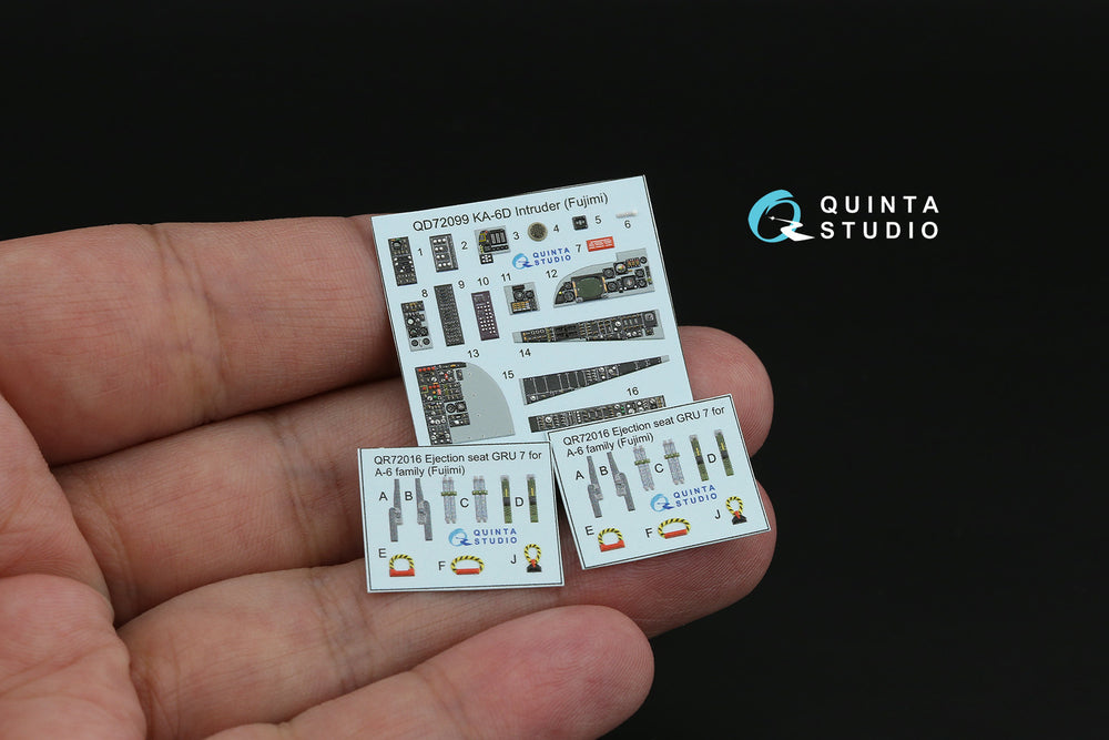 Quinta Studio QD72099 1:72 KA-6D Tanker Intruder 3D Interior Decal