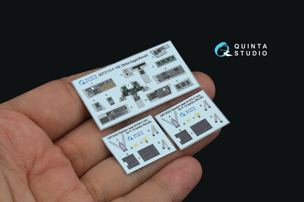 Quinta Studio QD72110 1:72 F-15E Eagle 3D Interior Decal