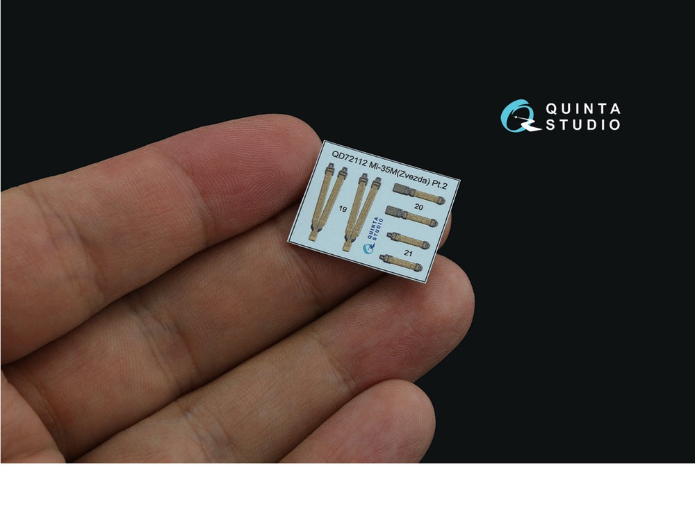 Quinta Studio QD72112 1:72 Mil Mi-35M 3D-Printed Interior Decals