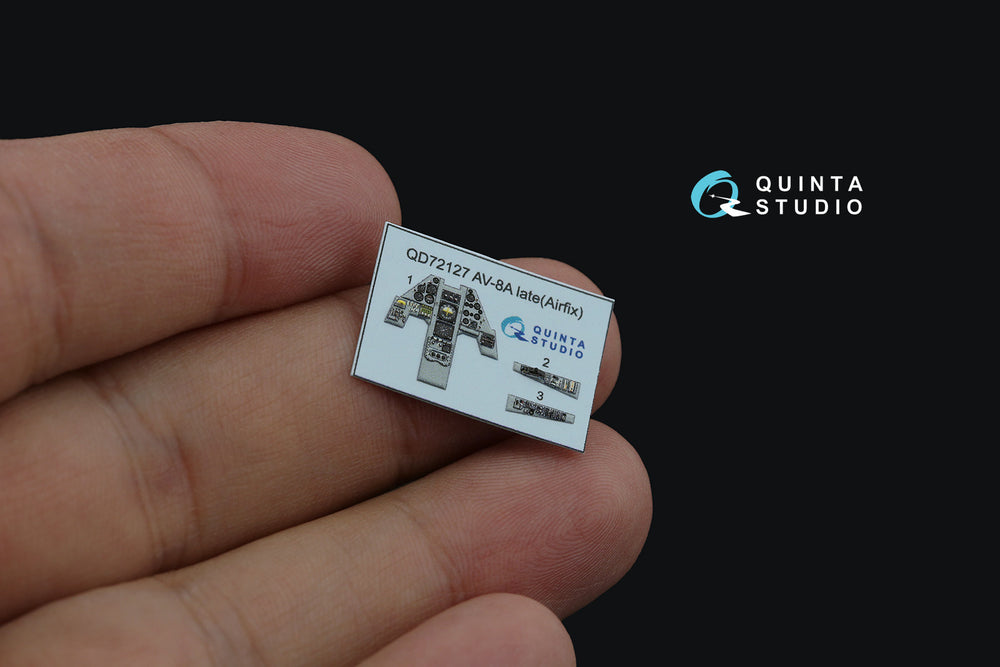 Quinta Studio QD72127 1:72 AV-8A Late 3D Interior Decal