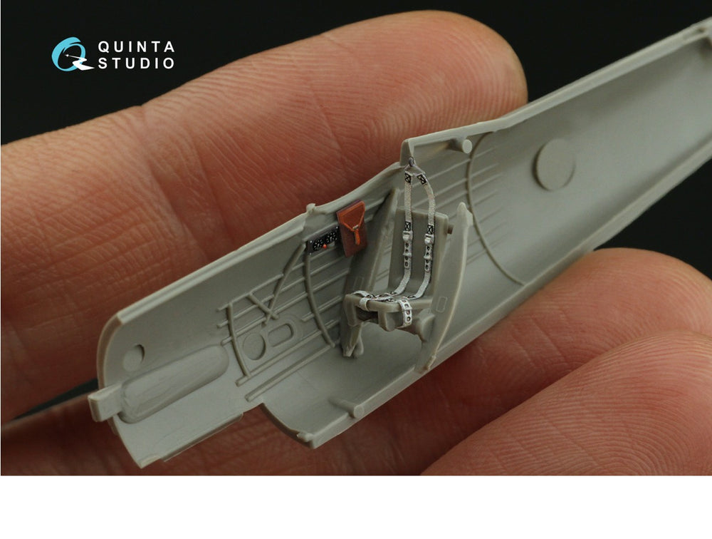 Quinta Studio QD72132 1:72 PZL P.7a 3D-Printed coloured Interior on decal paper