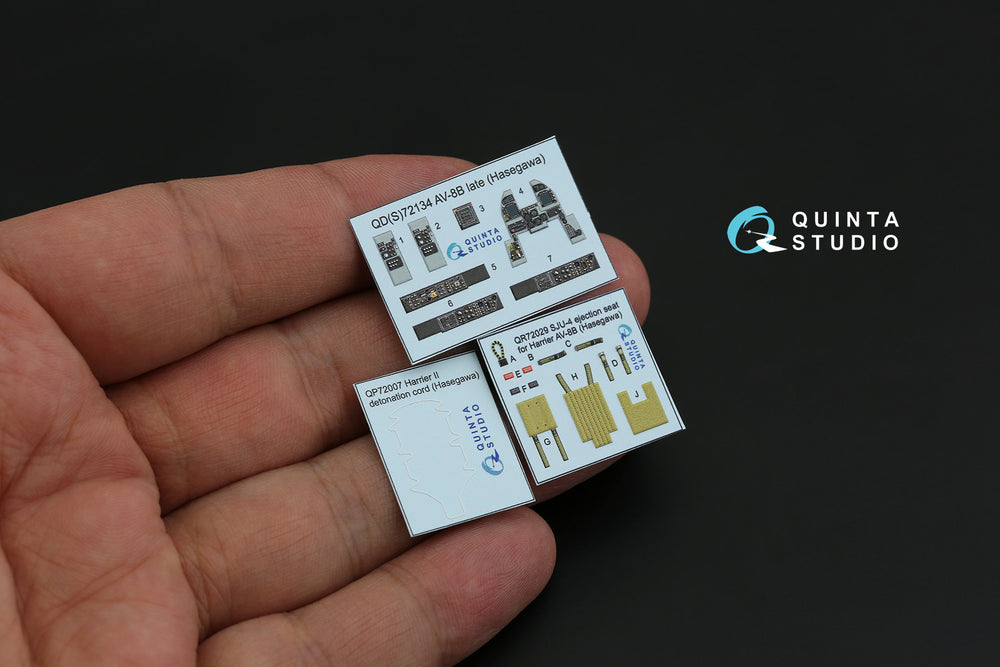 Quinta Studio QD72134 1:72 AV-8B Late 3D Interior Decal