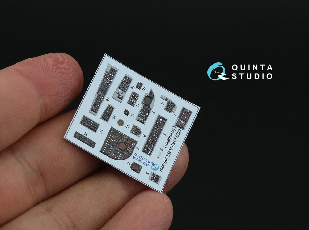 Quinta Studio QD72142 1:72 A-6A Intruder 3D Interior Decal