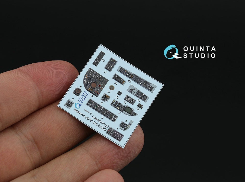 Quinta Studio QD72142 1:72 A-6A Intruder 3D Interior Decal