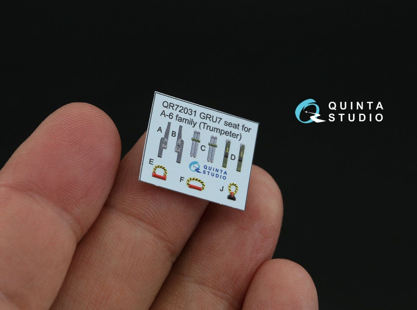 Quinta Studio QD72142 1:72 A-6A Intruder 3D Interior Decal
