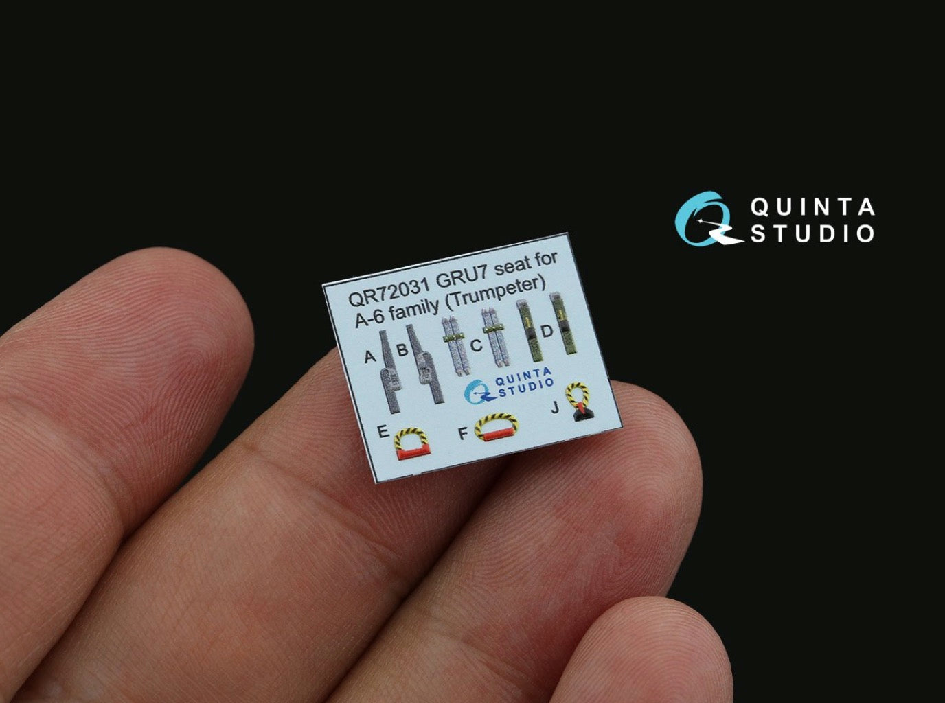 Quinta Studio QD72143 1:72 A-6E Intruder 3D Interior Decal