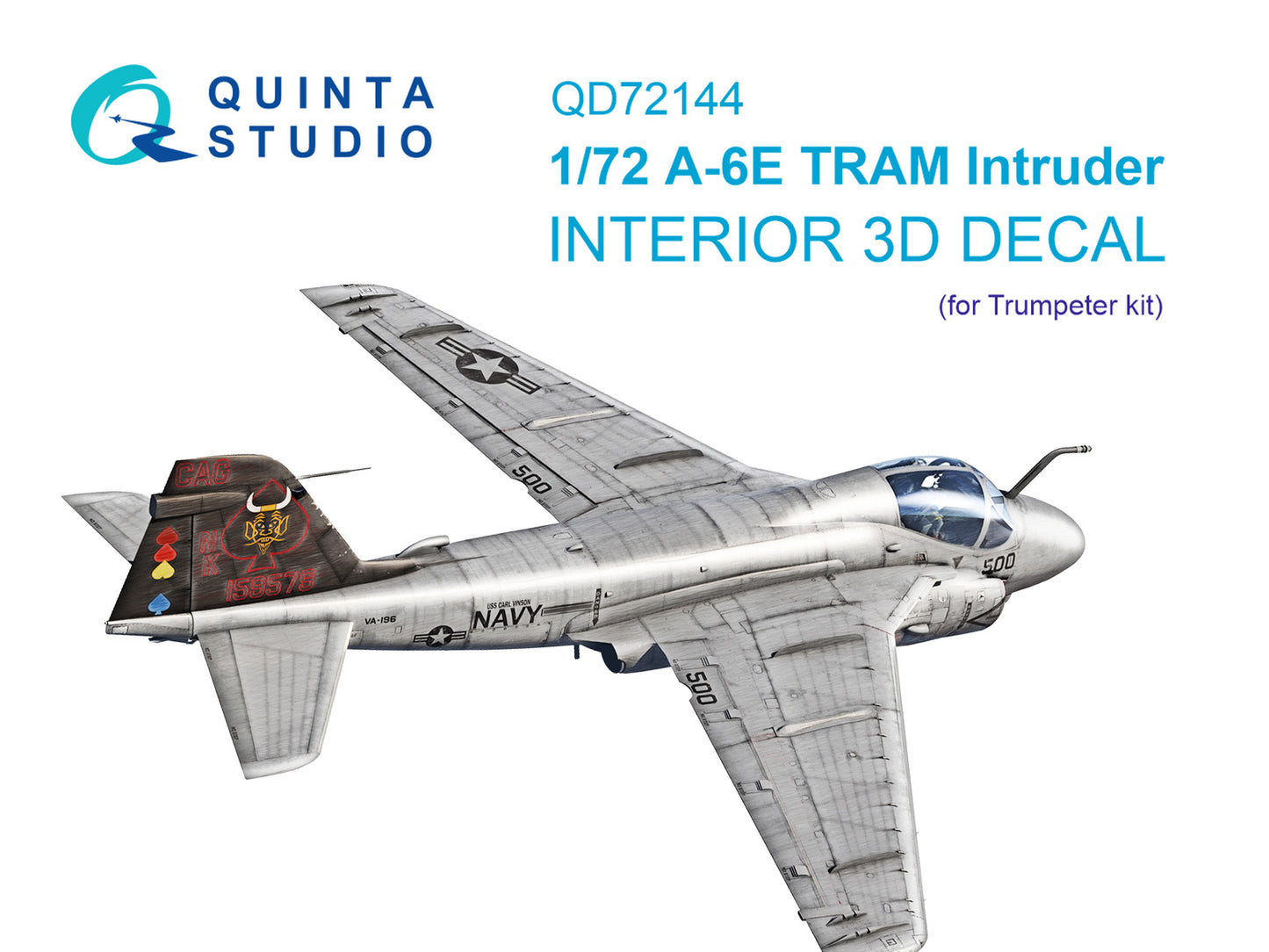Quinta Studio QD72144 1:72 A-6E TRAM Intruder 3D Interior Decal