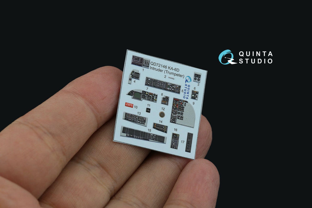 Quinta Studio QD72146 1:72 KA-6D Intruder 3D Interior Decal