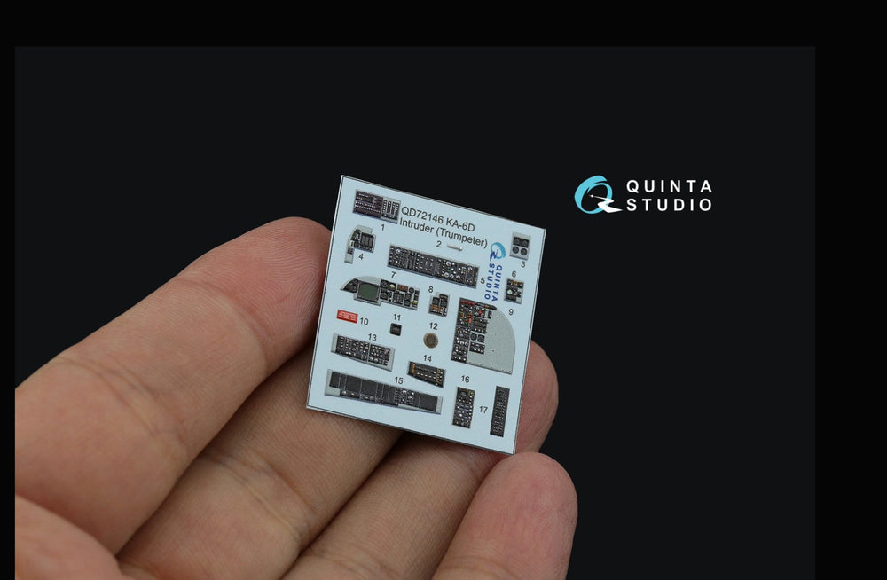 Quinta Studio QD72146 1:72 KA-6D Intruder 3D Interior Decal