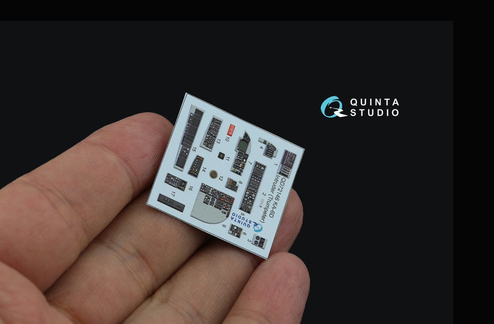 Quinta Studio QD72146 1:72 KA-6D Intruder 3D Interior Decal
