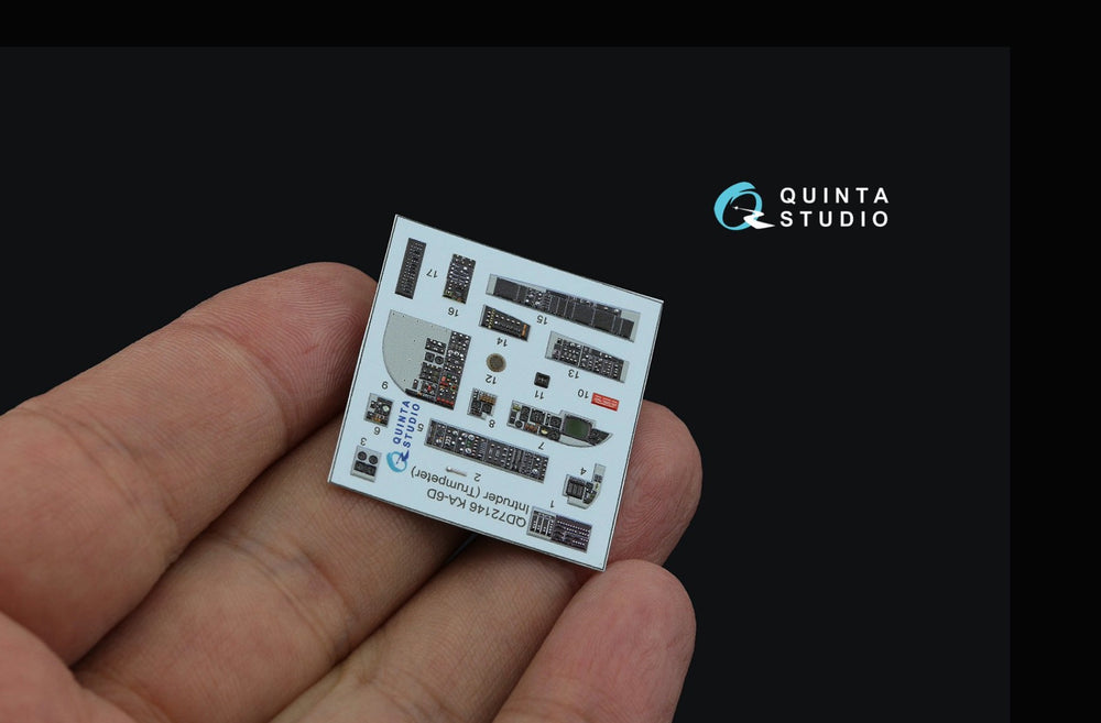 Quinta Studio QD72146 1:72 KA-6D Intruder 3D Interior Decal