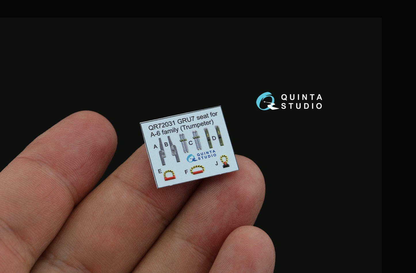 Quinta Studio QD72146 1:72 KA-6D Intruder 3D Interior Decal
