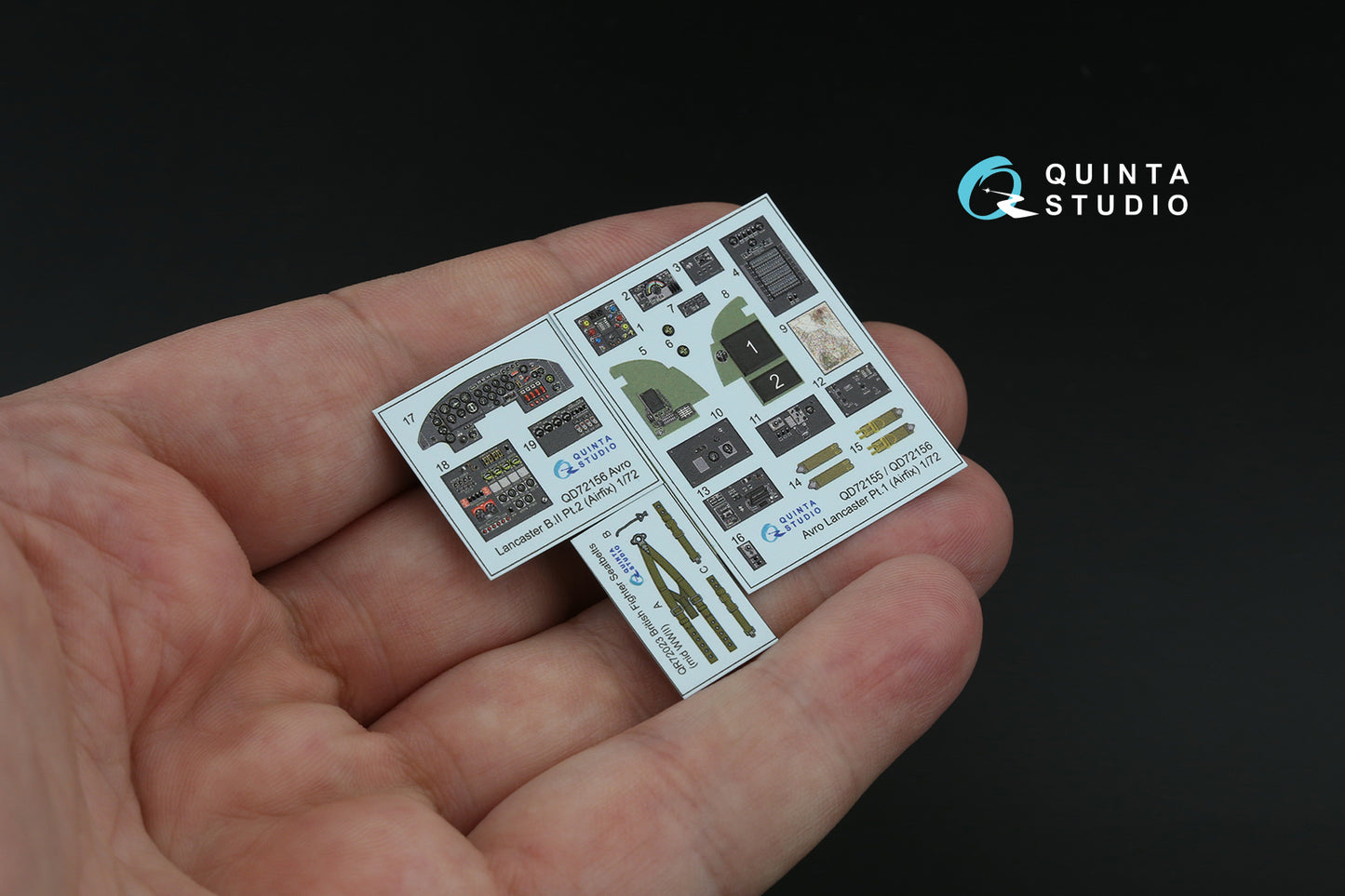 Quinta Studio QD72156 1:72 Lancaster B.II 3D Interior Decal