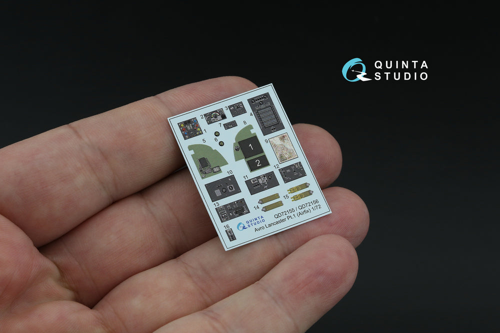 Quinta Studio QD72156 1:72 Lancaster B.II 3D Interior Decal