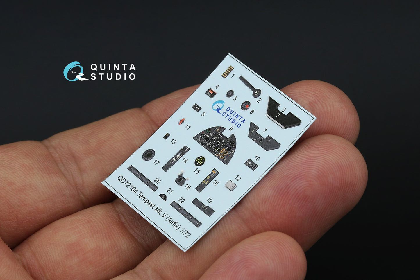 Quinta Studio QD72164 1:72 Tempest Mk.V 3D Interior Decal