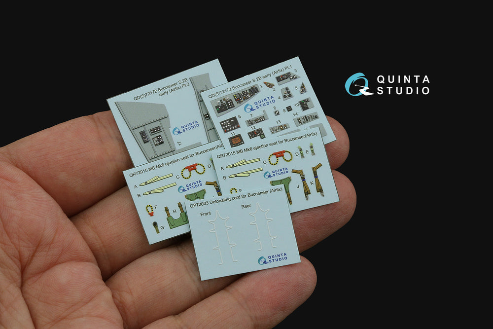 Quinta Studio QD72172 1:72 Buccaneer S.2B Early 3D Interior Decal