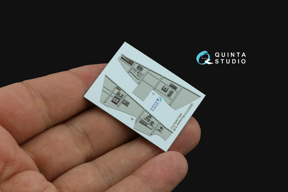 Quinta Studio QD72172 1:72 Buccaneer S.2B Early 3D Interior Decal