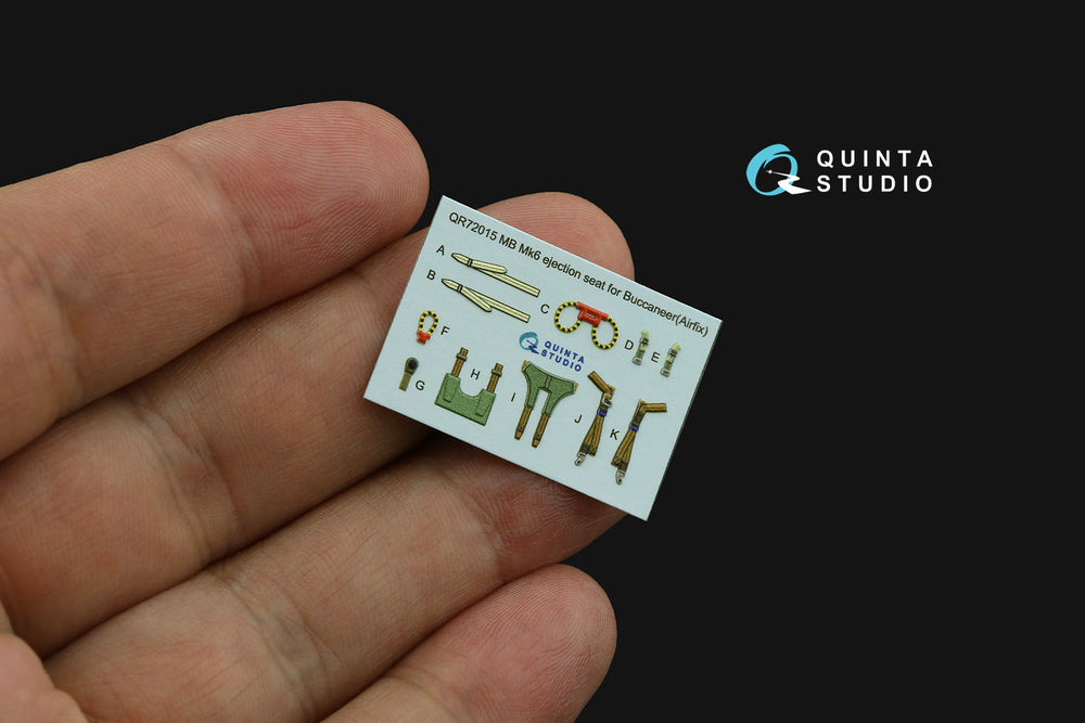 Quinta Studio QD72172 1:72 Buccaneer S.2B Early 3D Interior Decal