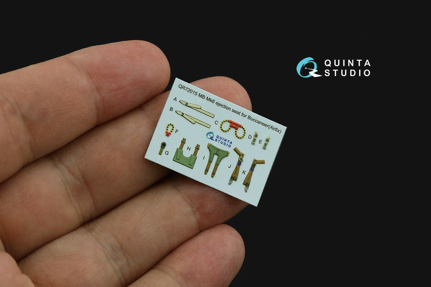 Quinta Studio QD72172 1:72 Buccaneer S.2B Early 3D Interior Decal