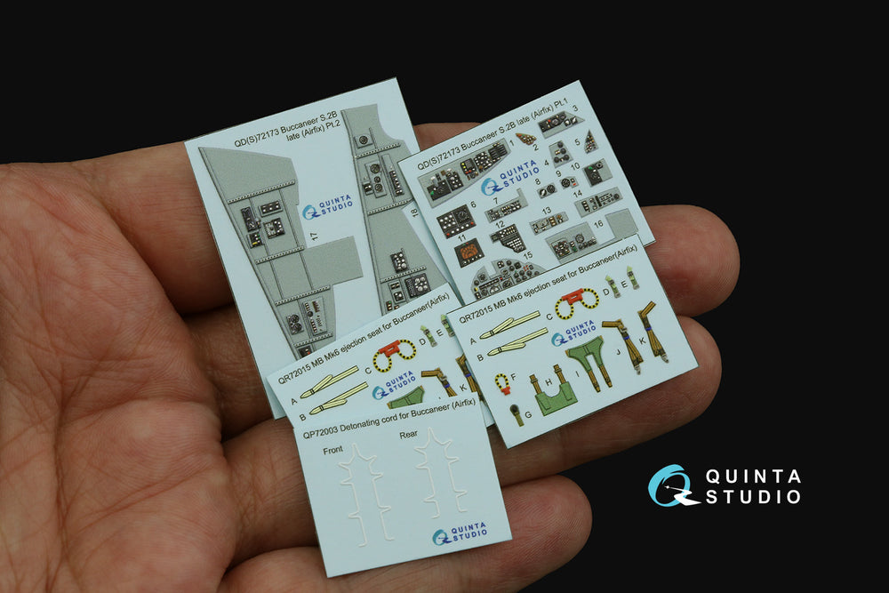 Quinta Studio QD72173 1:72 Buccaneer S.2B Late 3D Interior Decal