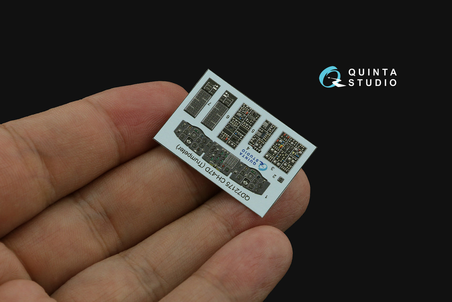 Quinta Studio QD72175 1:72 CH-47D Chinook 3D Interior Decal
