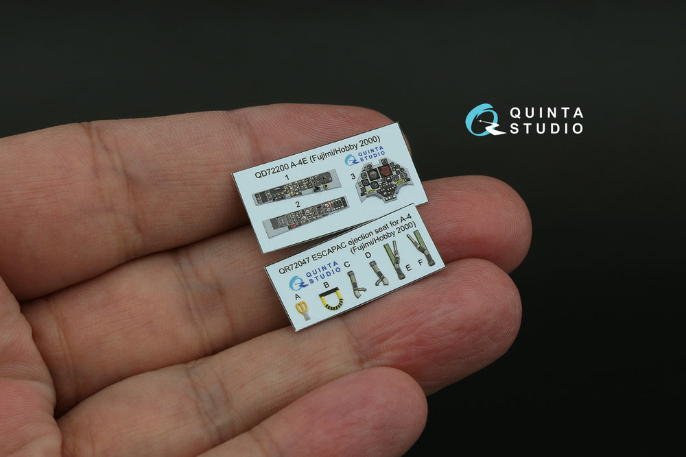 Quinta Studio QD72200 1:72 A-4E Skyhawk 3D Interior Decal
