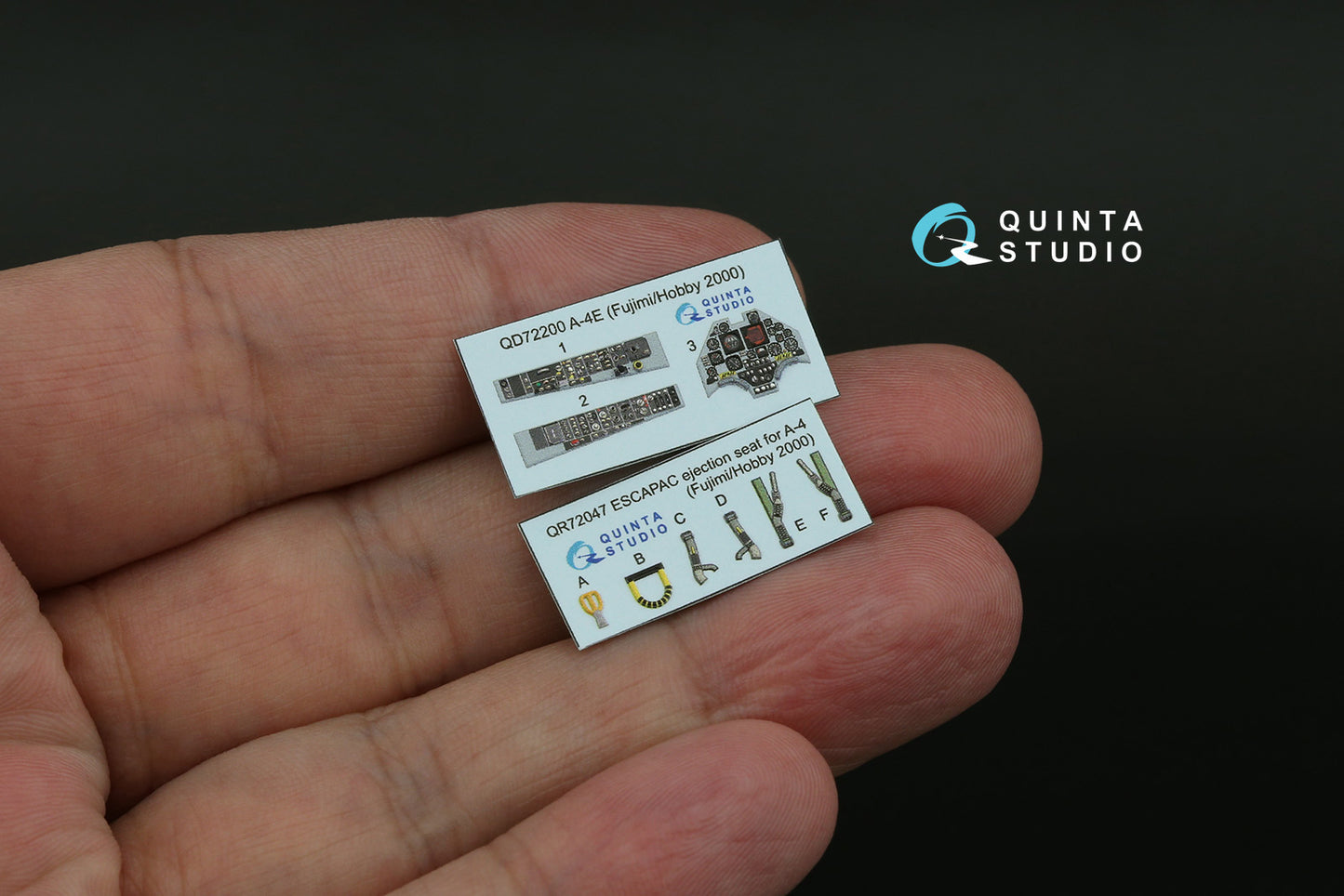 Quinta Studio QD72200 1:72 A-4E Skyhawk 3D Interior Decal