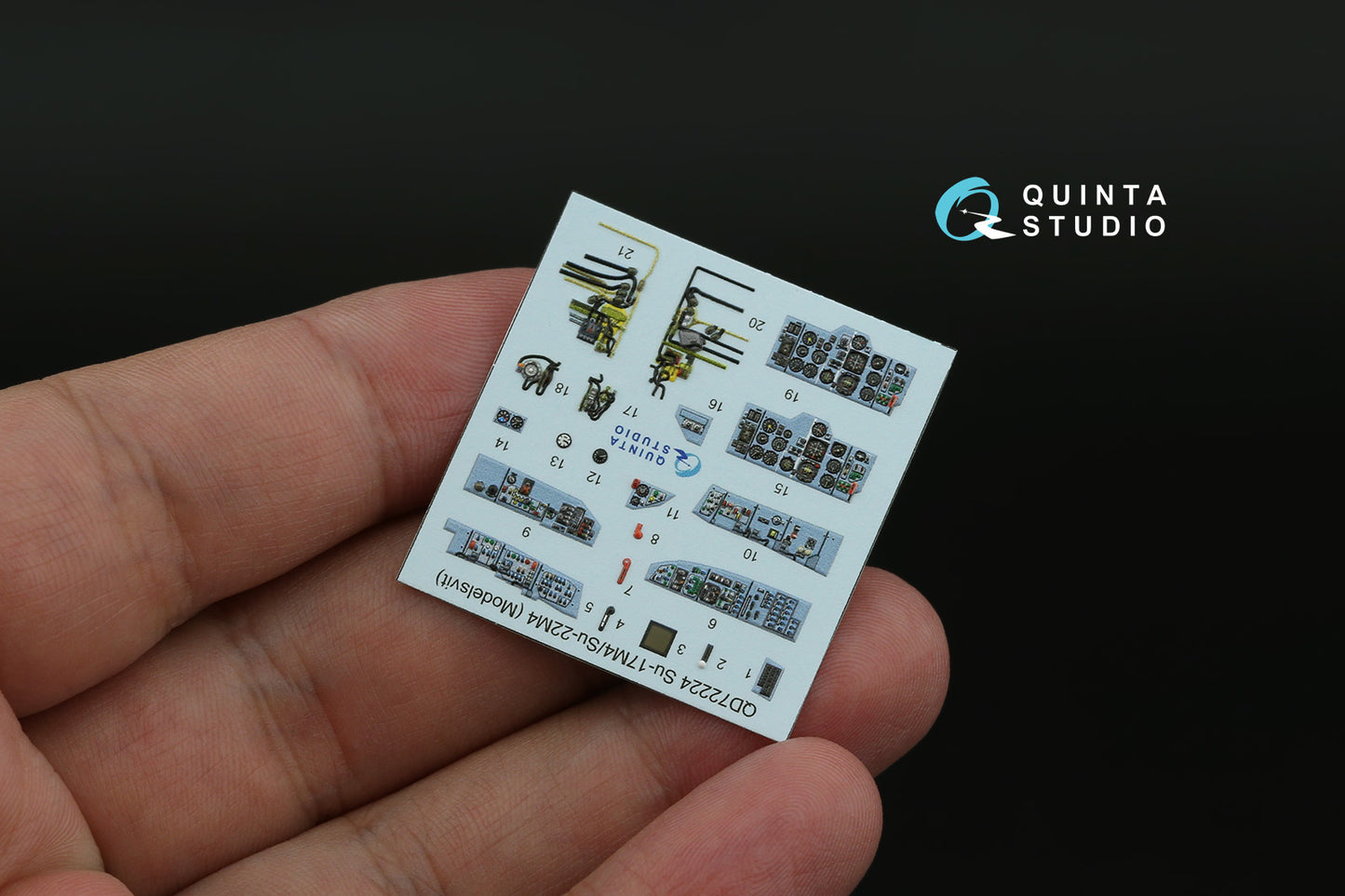 Quinta Studio QD72224 1:72 Su-17M4/Su-22M4 3D Interior Decal