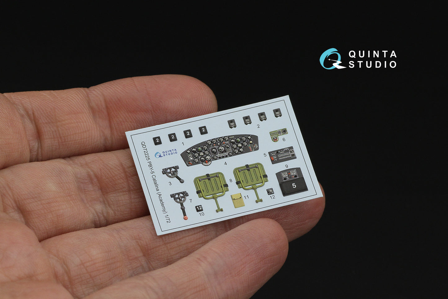 Quinta Studio QD72225 1:72 PBY-5 Catalina 3D Interior Decal
