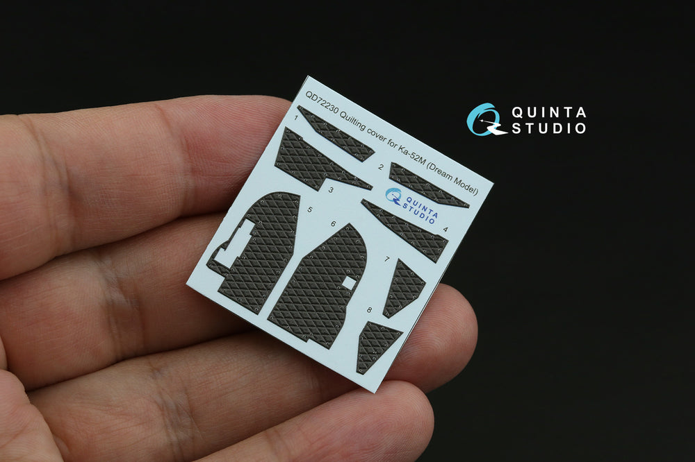 Quinta Studio QD72230 1:72 Kamov Ka-52 Kamov Ka-52? Quilting cover for cockpit