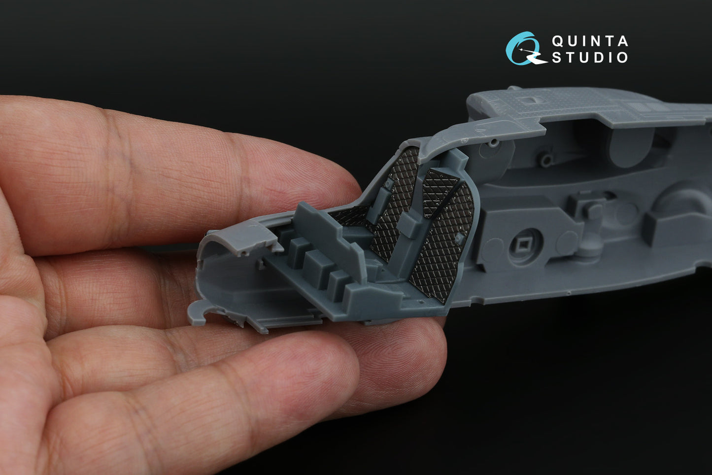 Quinta Studio QD72230 1:72 Kamov Ka-52 Kamov Ka-52? Quilting cover for cockpit